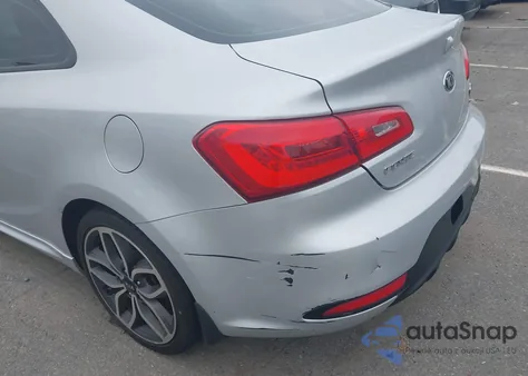 2016 Kia Forte Koup Sx из США, поврежденный, VIN KNAFZ6A33G5623134